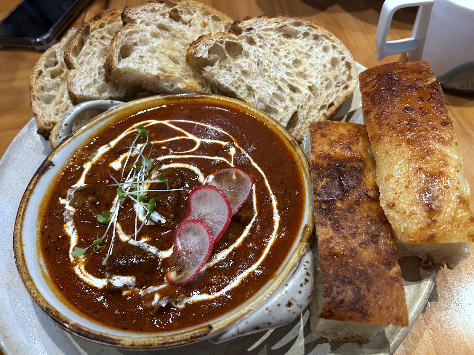Hearty Stew with Artisan Breads